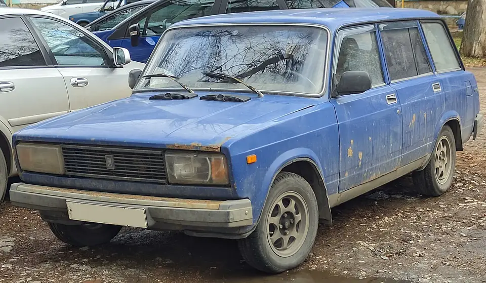 LADA 2104 (ВАЗ-21041) ижевской сборки (VIN XWK), 2006 г., синий